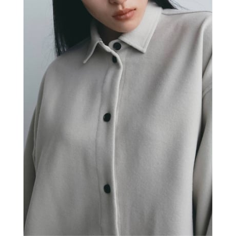【anuke】Wool Over Shirts