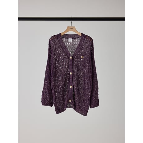 【YENN】OPENWORK KNIT CD