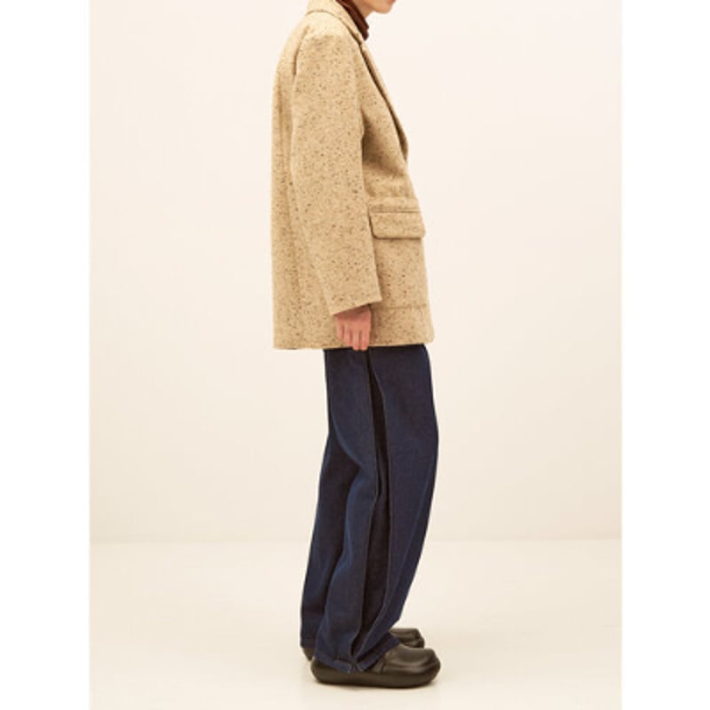 YENN】WOOL TWEED BLAZER | selectshop kusukusu