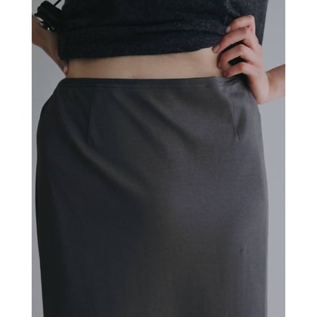 【anuke】Sheer Workpocket Skirt　※納期7月中旬～8月中旬
