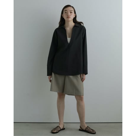 【anuke】Centerpress Half Pants