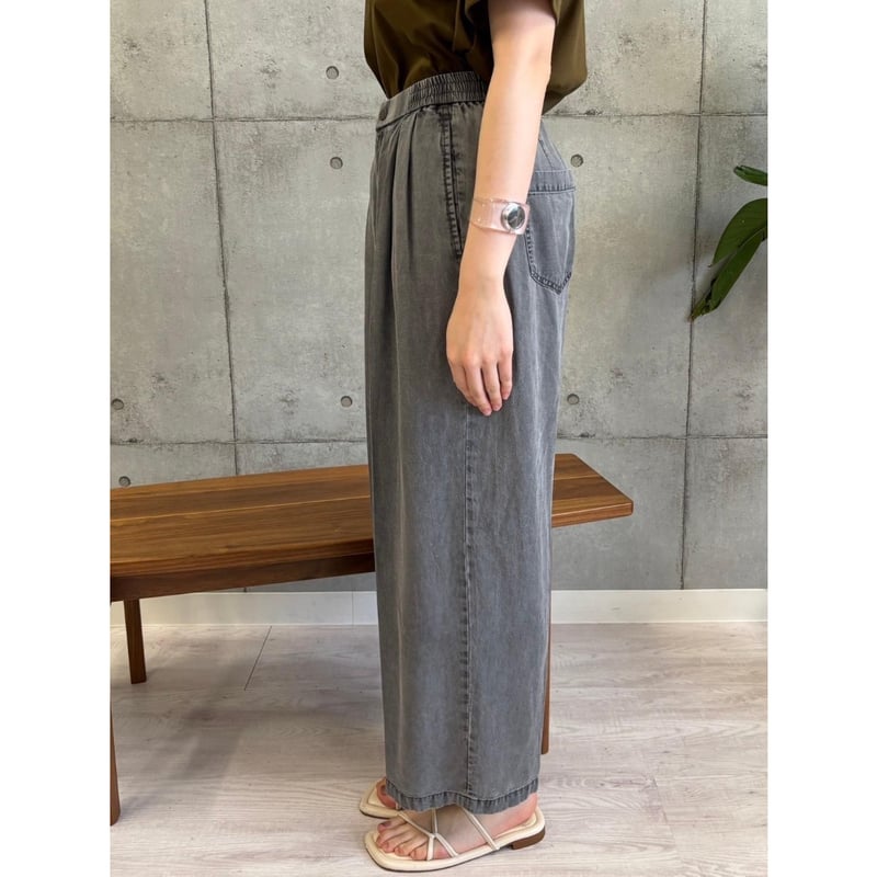 再値下げ【新品タグ付】ROSIEE new double tuck pants ネイル
