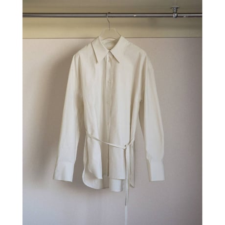 【anuke】Cachecoeur Cotton Shirts　※納期8月下旬～9月下旬