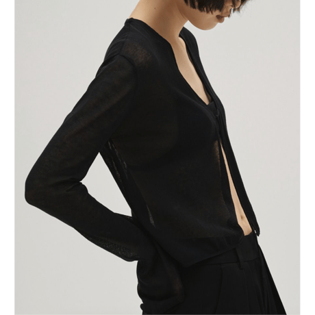 【TODAYFUL】Compact Sheer Knitcardigan　※納期4月中旬〜5月中旬