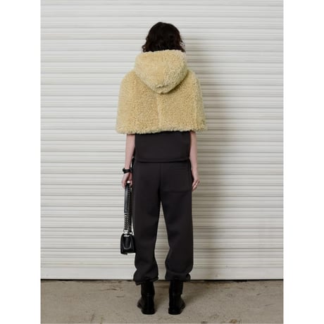 【YENN】CURL FUR CAPE　※8月下旬＝9月下旬納期