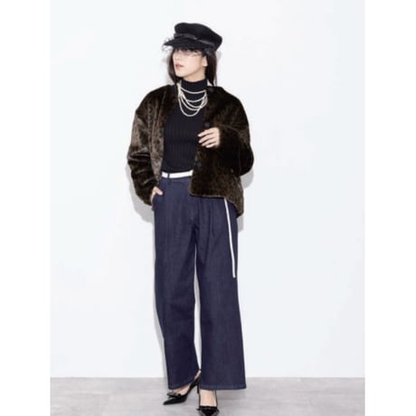 【MARGAUX VINTAGE】リブニットPO