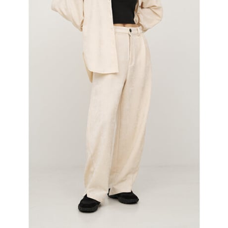 【YENN】 MOLE TWILL CURVE PT