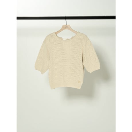 【YENN】2WAY RIBBON KNIT