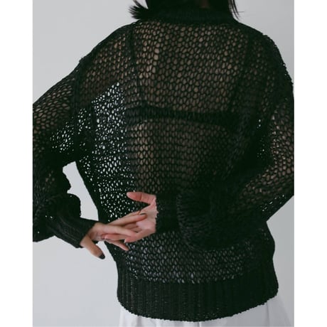 【anuke】Tapeyarn Loose Knit　※納期3月上旬～4月上旬