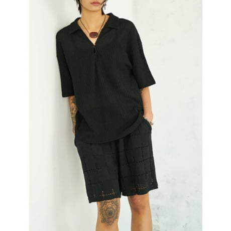 【YENN】 LACE BERMUDA PT