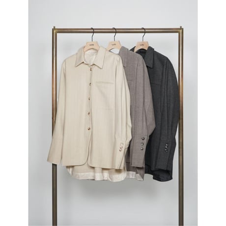 【YENN】FLANNEL OVERSHIRT