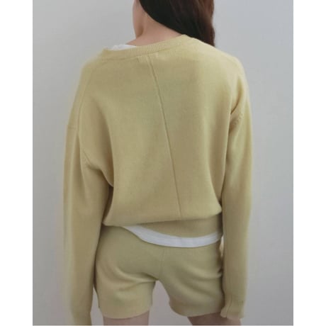 【anuke】Wool Vneck Knit