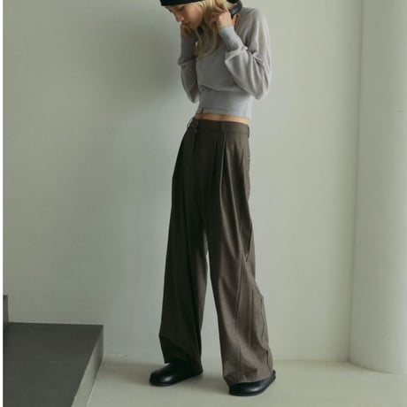 【anuke】Panel Wide Pants  ＊