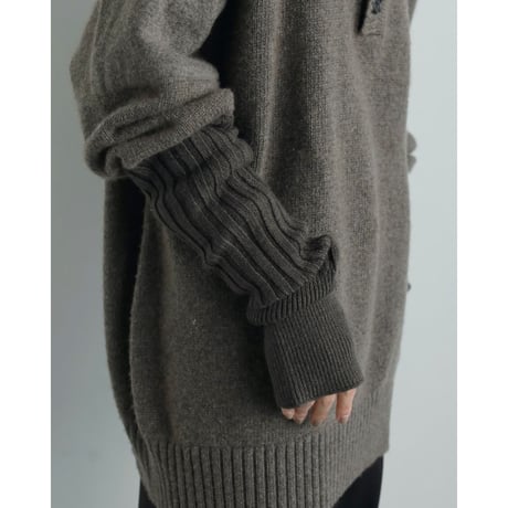 【anuke】Rib Knit Armwarmers※12月上～1月上