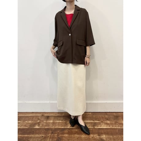 【siro de labonte】half sleeve jacket