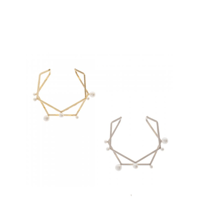 【Sea'ds mara】 Layered pearl bangle