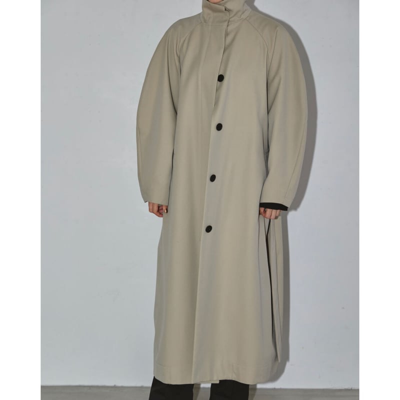 Standcollar Trench Coat | selectshop kusukusu Standcollar Trench Coat | selectshop kusukusu