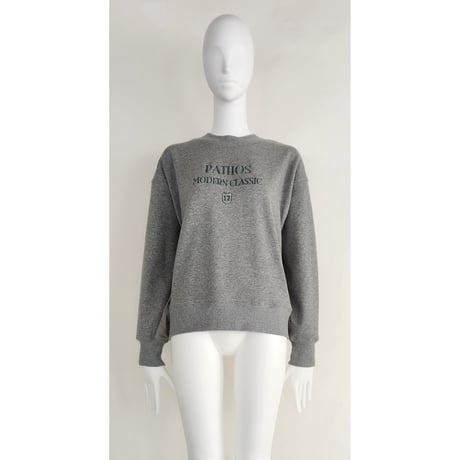 【Boutique Ordinary】2-Way Brushed-back Sweatshirt