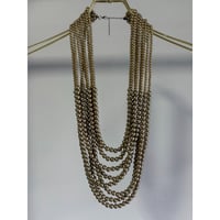 【MARGAUX VINTAGE】GOLDビーズネックレス
