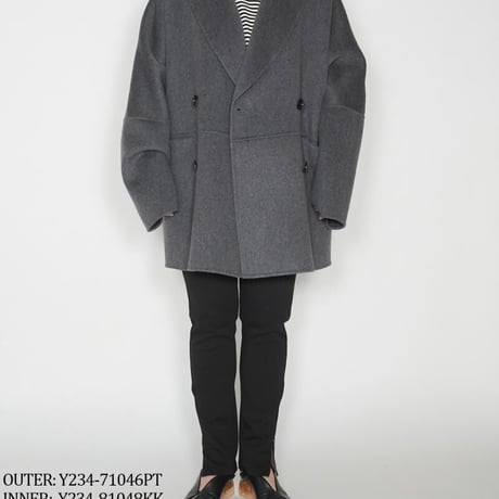 【YENN】DOUBLE-FACE PEACOAT