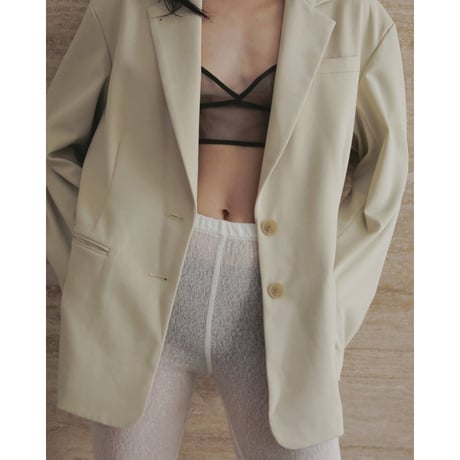 【anuke】Cutlace Biker Pants　※納期4月中旬～5月中旬