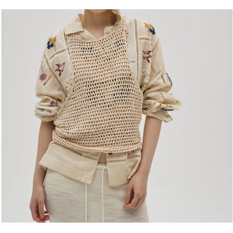 【TODAYFUL】Scallop Knit Tanktop　※納期5月上旬〜6月上旬