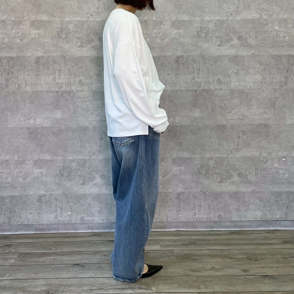 Anna Kerry】裏起毛モロッコデニムパンツ | selectshop kusukusu