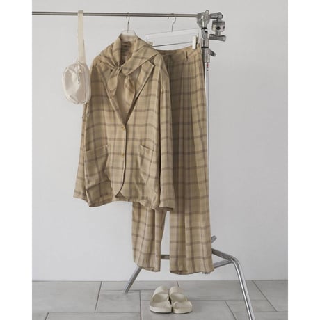 【anuke】Check Over Jacket