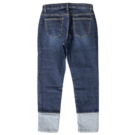 【INDIMARK】ボーイフレンドデニム　ベーシックブルー　WJ072