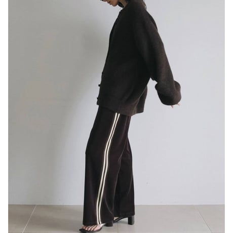 【anuke】Velour Track Pants　※納期8月下旬～9月下旬