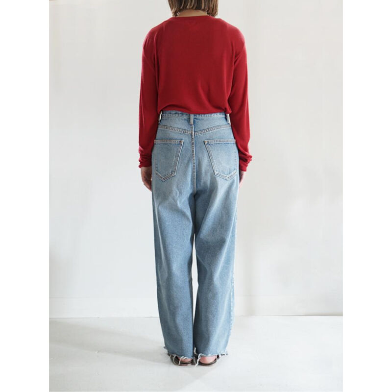 YENN】HIGH RISE TUCK WIDE PT | selectshop kusukusu