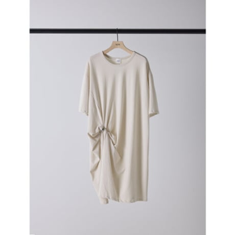【YENN】 TWIST TUNIC TEE　納期：2026年2月上旬～3月上旬