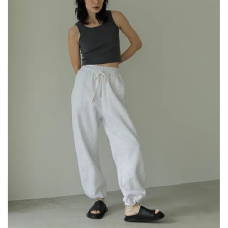 【ànuke】Cropped Knit Tanktop