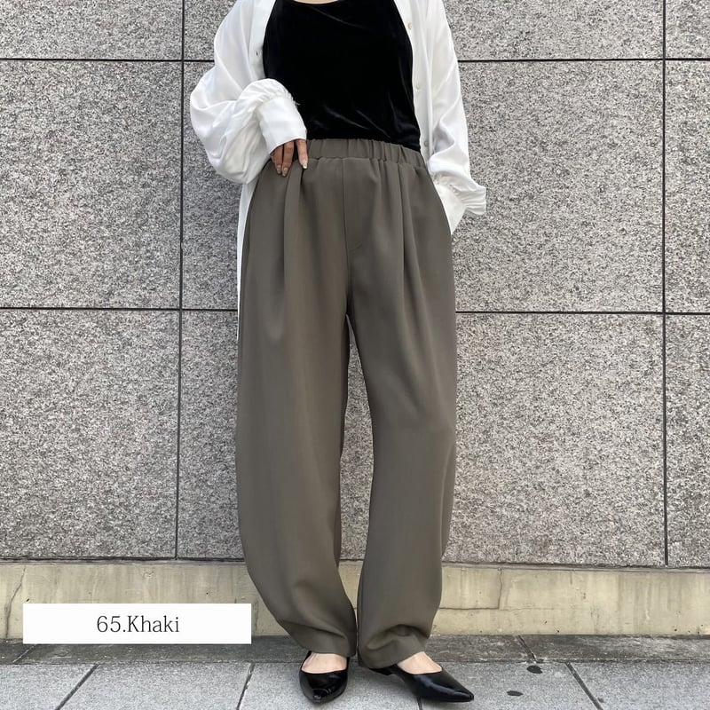 Anna Kerry モロッコパンツ　カーキ 新色登場✨再販御予約【Anna Kerry】モロッコパンツ