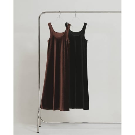 【TODAYFUL】Velour Pencil Dress　※納期8月下旬～9月下旬