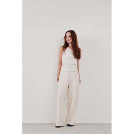 【Hella】pintuck wide pants　※納期3月中旬〜4月中旬