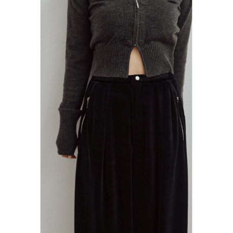 【Hella】Velour Cocoon Pants　※納期10月中旬～11月中旬