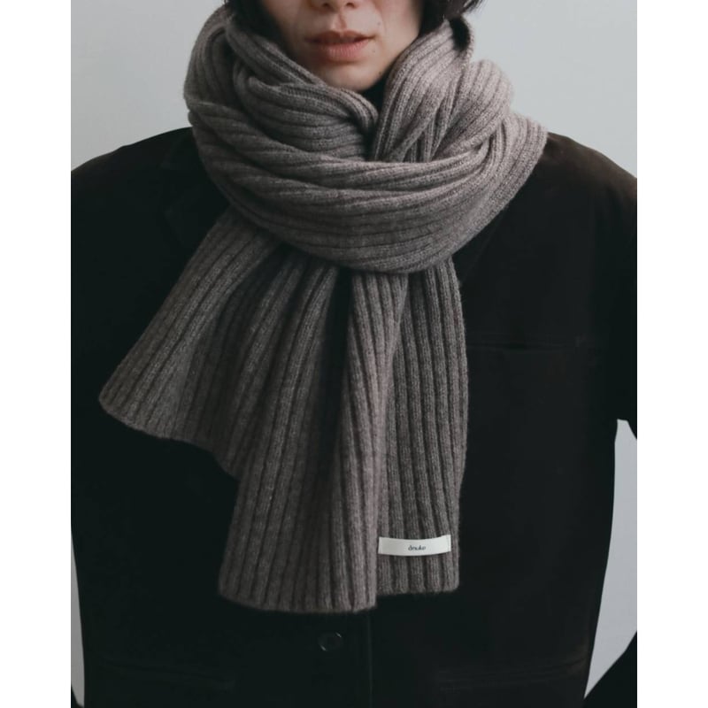 TODAYFUL Wool Rib Stoleウールリブストール anuke】Rib Knit Stole ※納期11月中旬～12月中旬 | selectsh