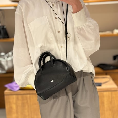 【blancle】M.LEATHER 2WAY MINI BOSTON　bc1246