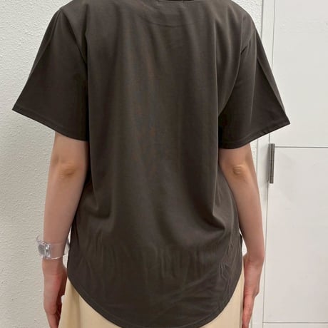【ROSIEE】レタリングプリントTシャツ