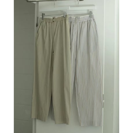 【ànuke】Stripe Rough Pants