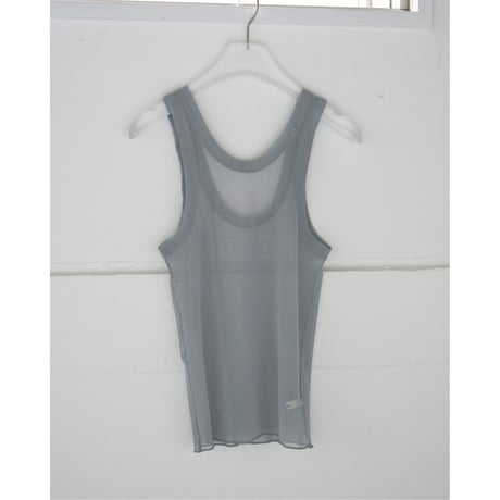 【anuke】Tulle Tank Top