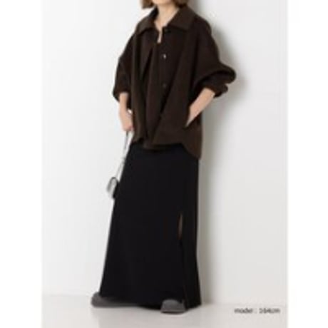 【YENN】W FACE COLLARED JK　※納期：9月中旬〜10月中旬