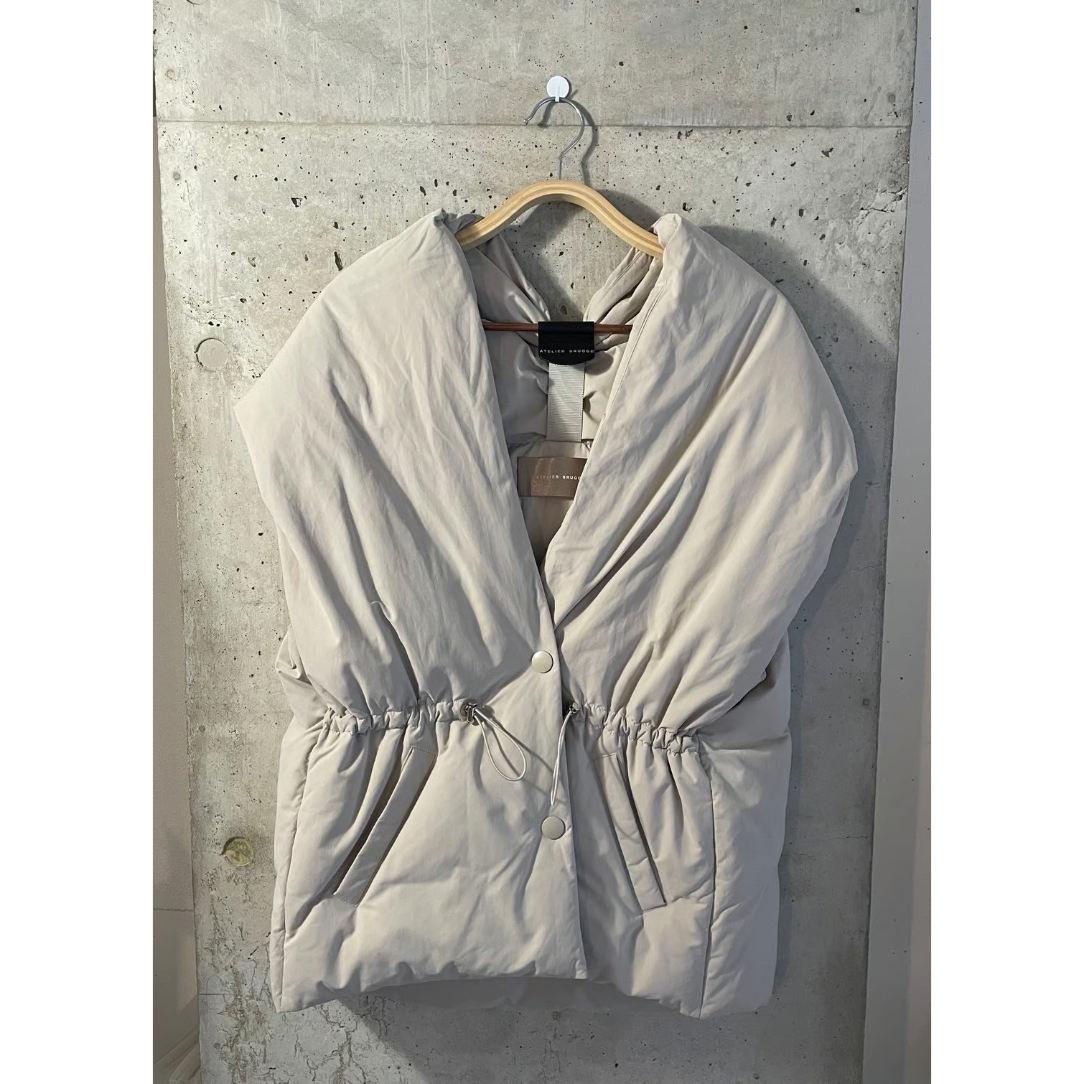 ATELIER BRUGGE】Shawl collar down best | select