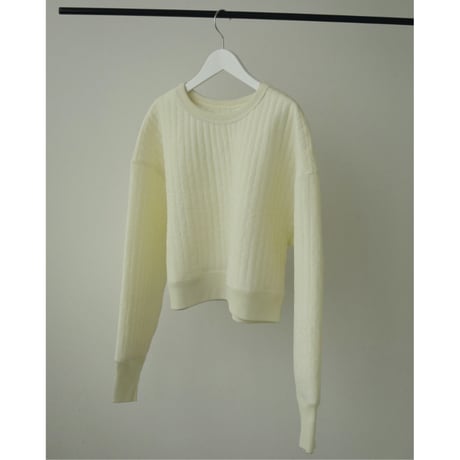 【ànuke】Quilting Line Tops　※11月中旬~12月上旬頃 発送予定