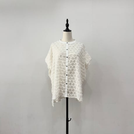 【siro de labonte】tuck sleeve blouse