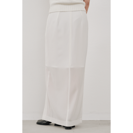 【Hella】sheer pencil skirt　※納期6月中旬〜7月中旬