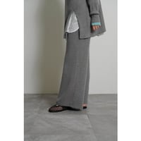 【CYAN TOKYO】シャギーコンビニットワイド