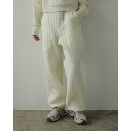 【ànuke】Quilting Line Pants　※11月下旬~12月中旬頃 発送予定