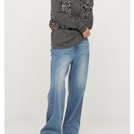 【YENN】LOOSE FIT FLARE PT